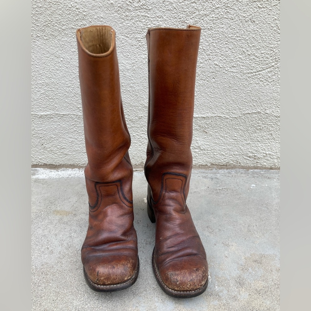 Frye Brown Heeled Boots for Women